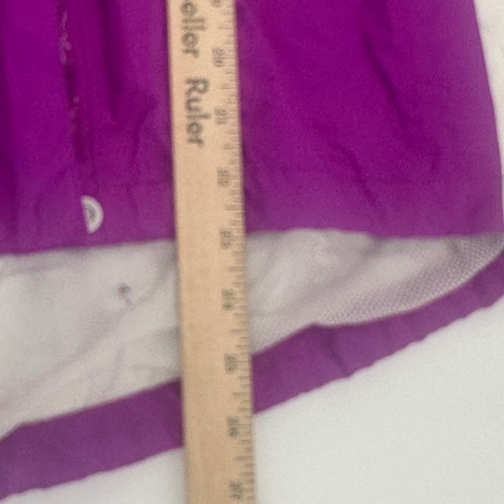 The North Face HyVent Rain Jacket Women Medium Purple White Solid Regular Modern - Picture 4 of 11